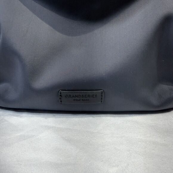 Cole Haan Grand Series Backpack Nylon Leather Ombre Blue Style F11334 $248 NEW - Picture 5 of 16